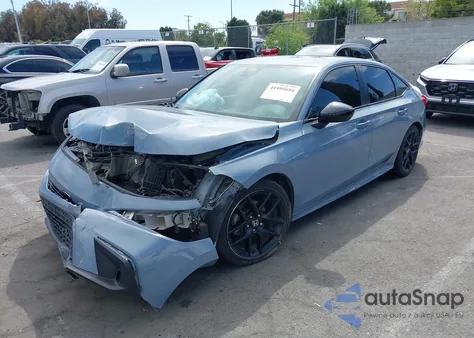 2023 Honda Civic Sport z USA, uszkodzony, nr VIN 2HGFE2F54PH529078